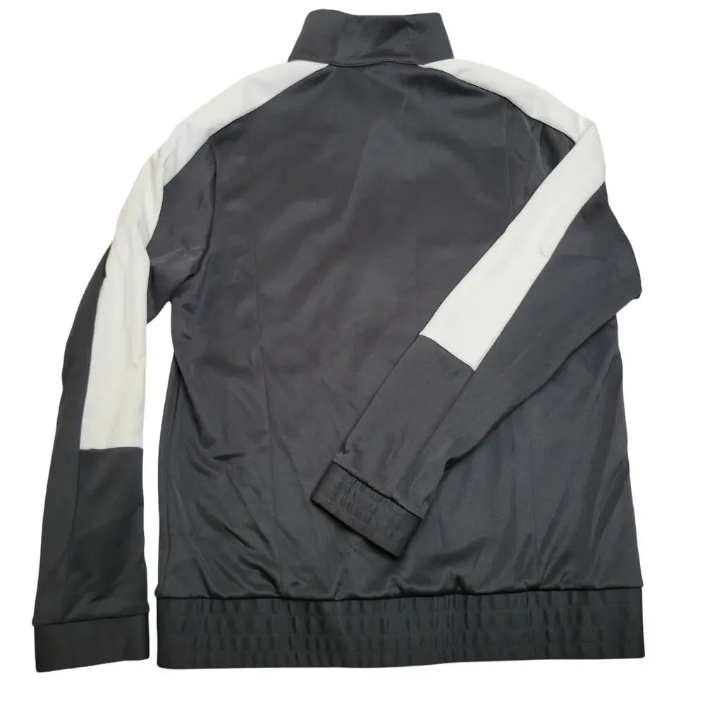 Jordan Jumpman Northern Basketball Full Zip Black White Warm-up Jacket Men's L